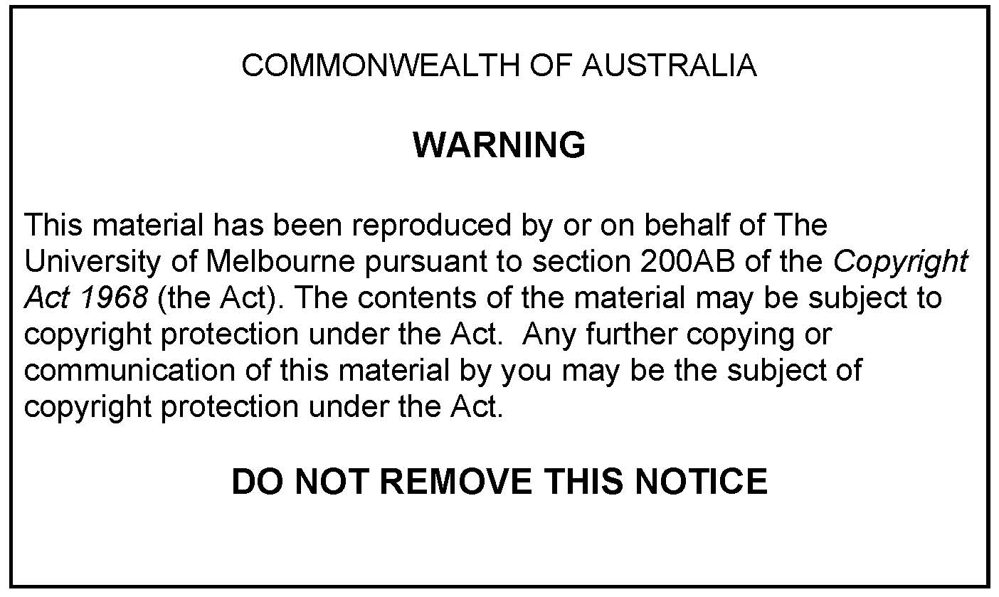Copyright warning notice - s200AB