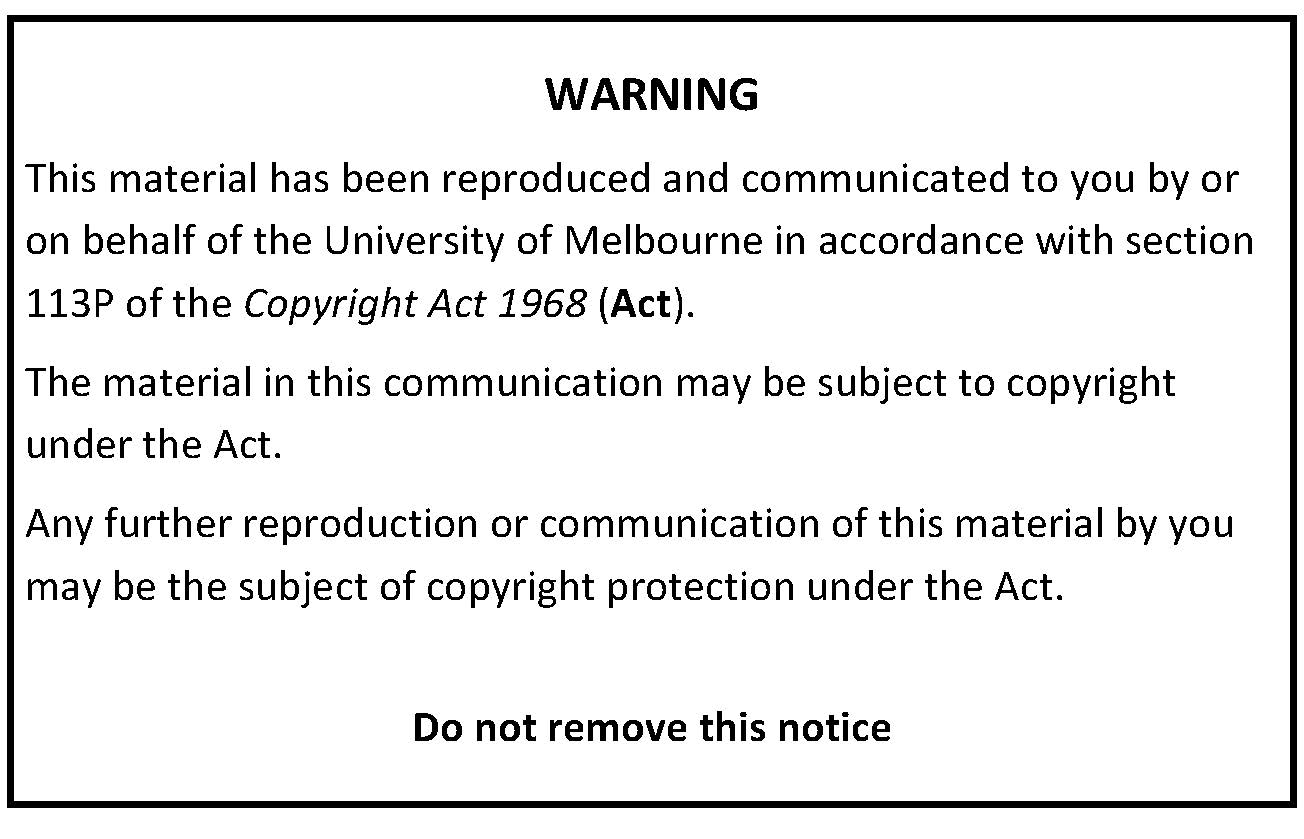 Copyright warning notice